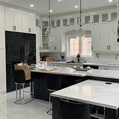 Custom kitchen carpentry work